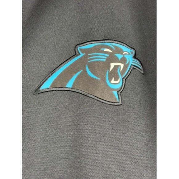 Nike NFL Carolina Panthers Dri-Fit field Full-Zip Jacket Black & Blue Men's 3XL - Picture 3 of 12